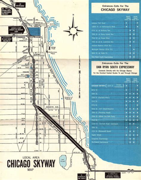 chicago skyway map